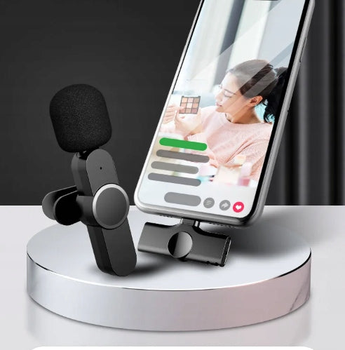 Mikrofon krawatowy bezprzewodowy K1 USBC 1T1R Spreest