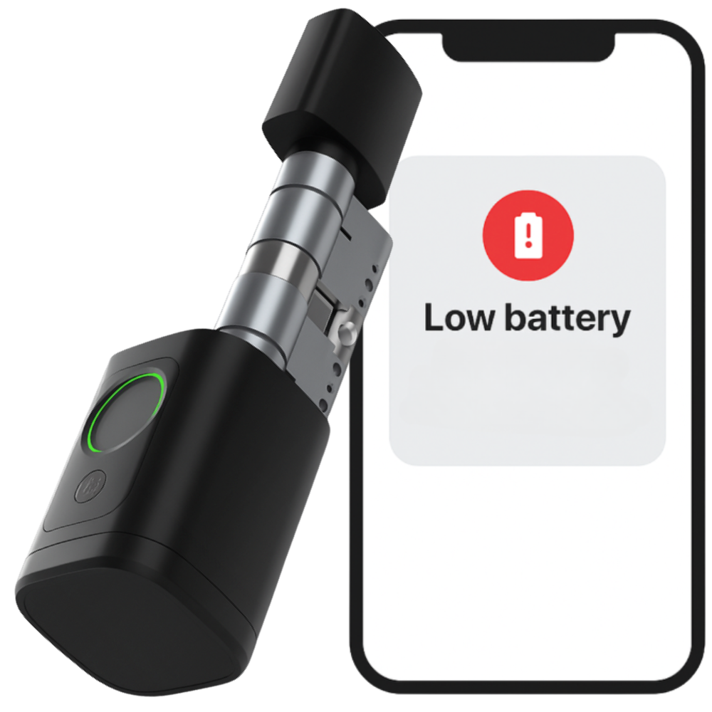 Electronic lock cylinder V1 TTLock Black