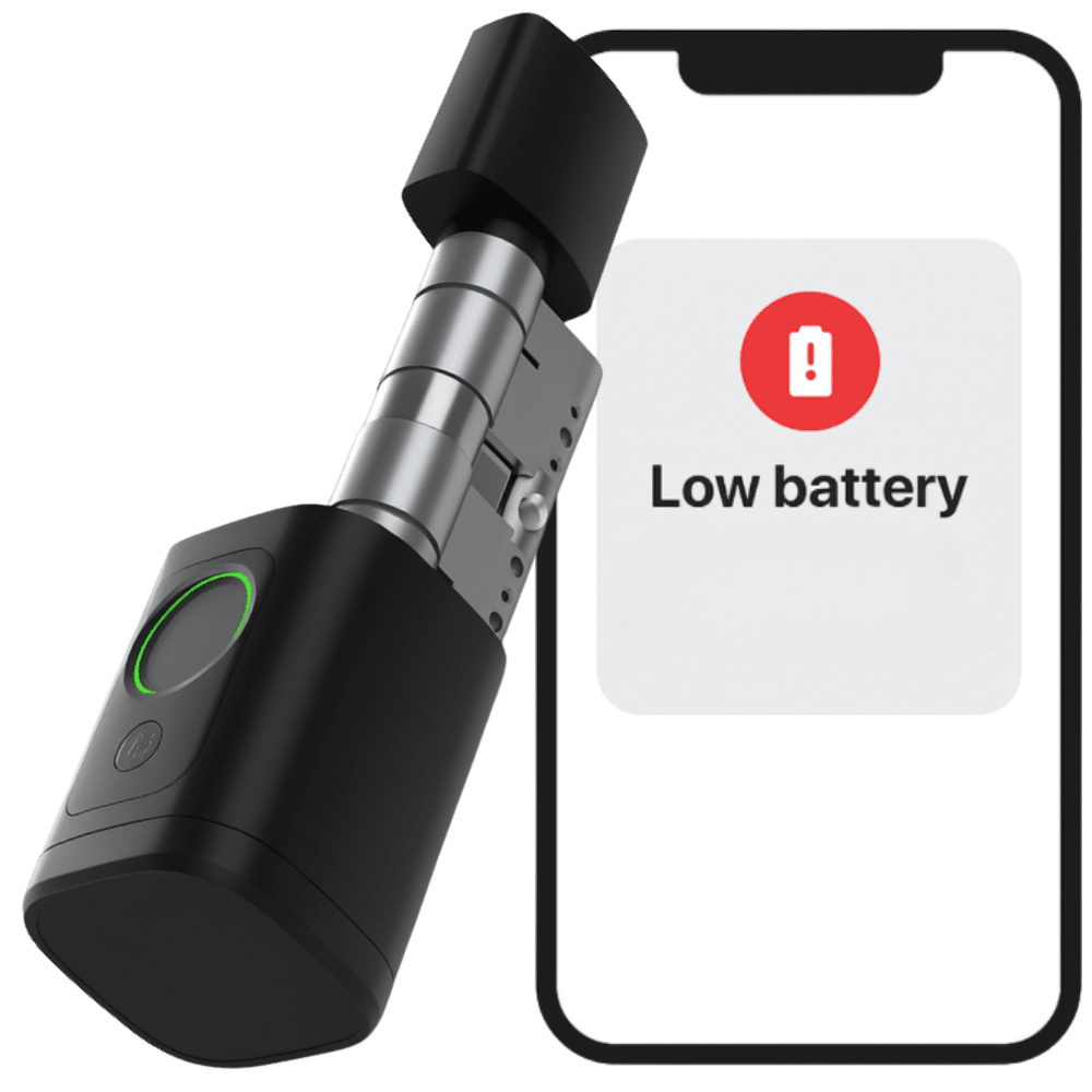 Zamek elektroniczny wkładka V1 TTLock Black