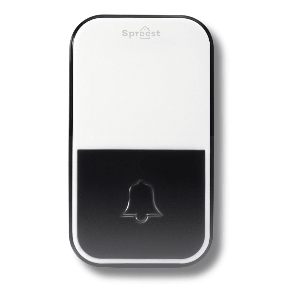 Dzwonek bezprzewodowy U199-WW 1T1R Biały Spreest