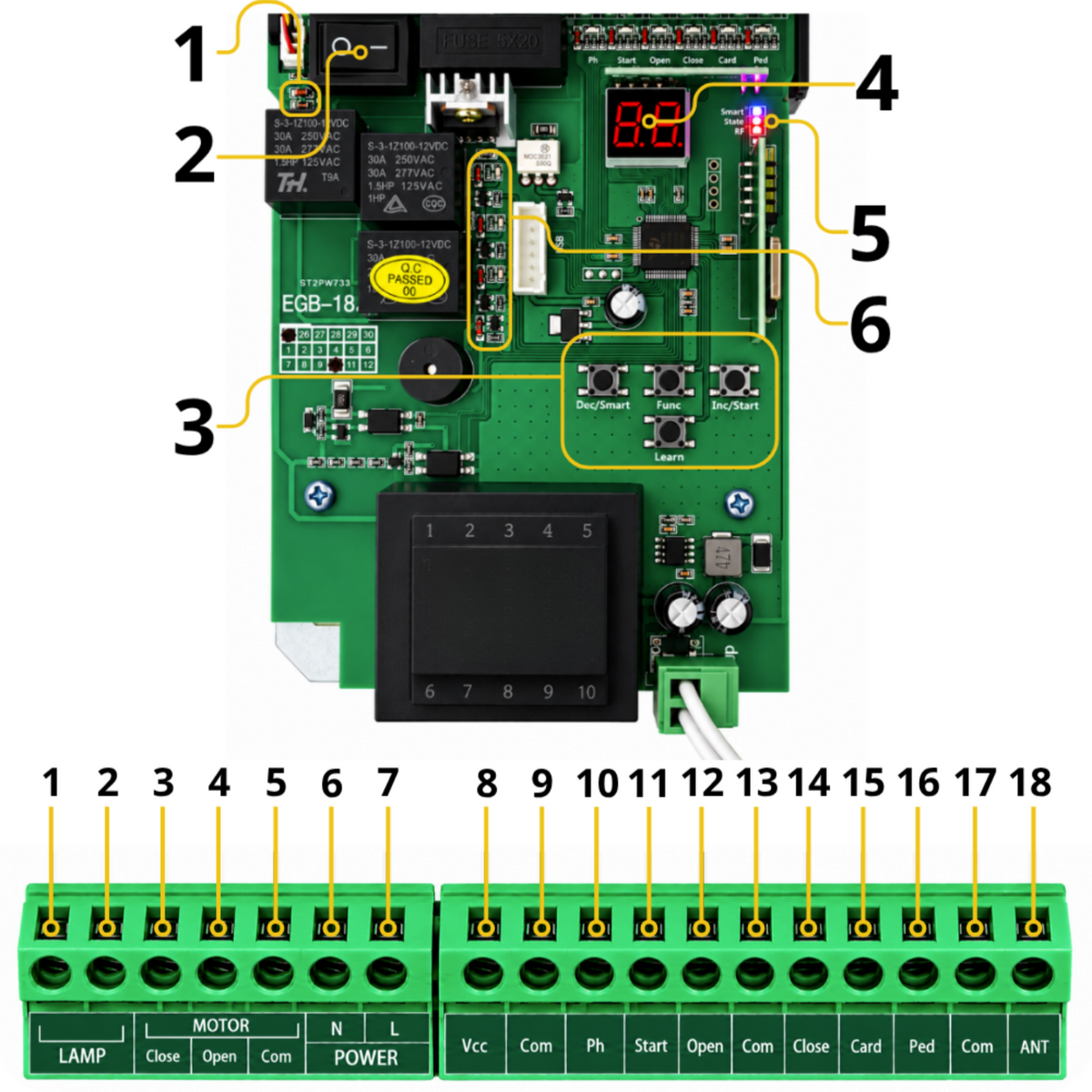 Napęd do bramy przesuwnej PYM-N2208 WiFi 800KG