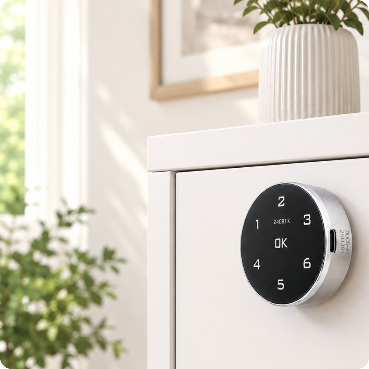 Cabinet lock CB-A1 30mm