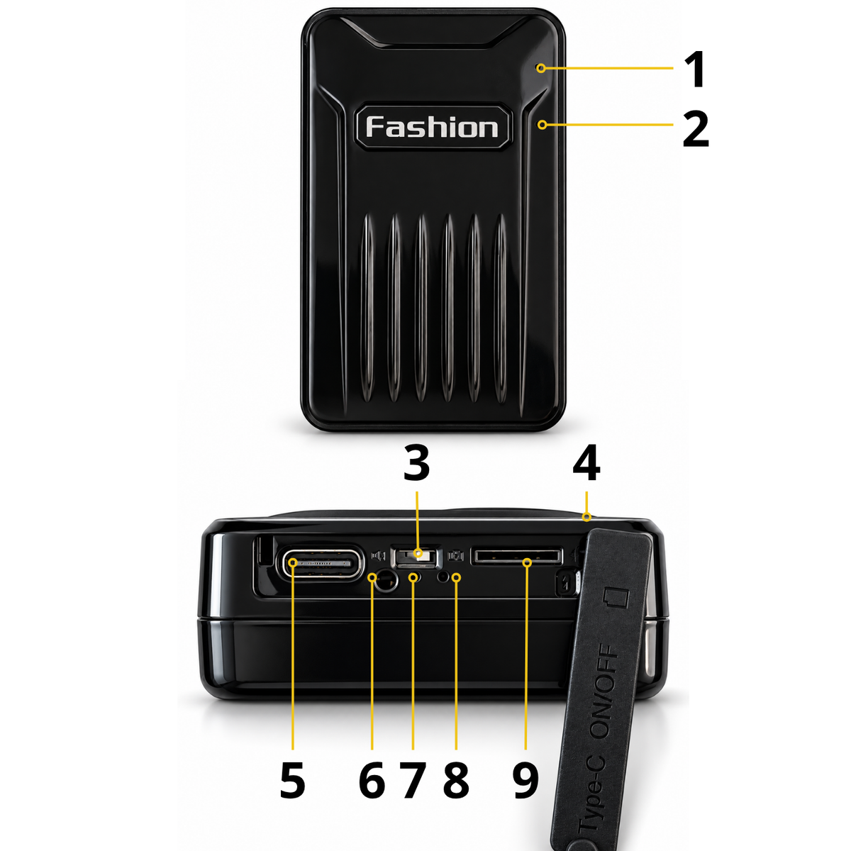 Lokalizator GPS z podsłuchem C1C 6000mAh