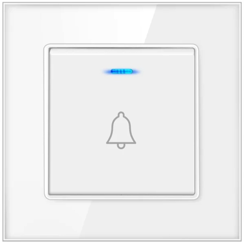 Dzwonek przewodowy odbiornik D02 Gray