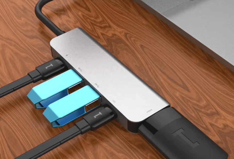 Adapter 5w1 HUB USB-C SC-USH83 Spreest