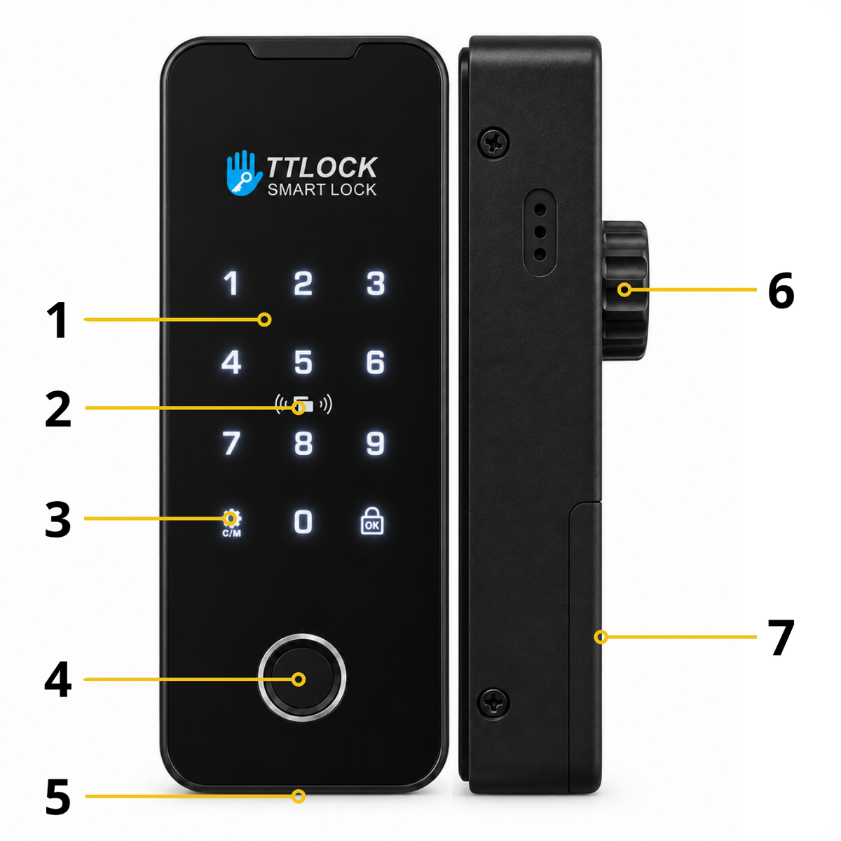 Zamek elektroniczny szyfrator S18-TT TTLock