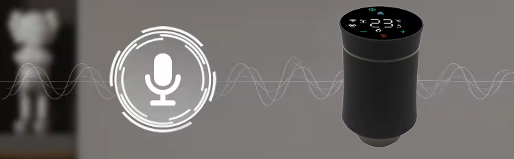 Głowica termostatyczna grzejnik WiFi ZTRV-BY-100