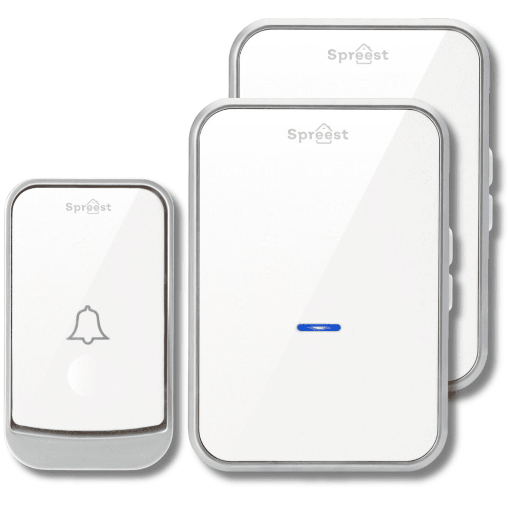 Dzwonek bezprzewodowy Q193-WS 1T1R Biały Spreest