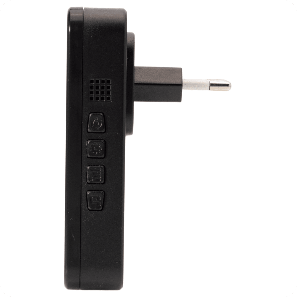 Dzwonek bezprzewodowy T295295-BB 1T2R Czarny Spreest