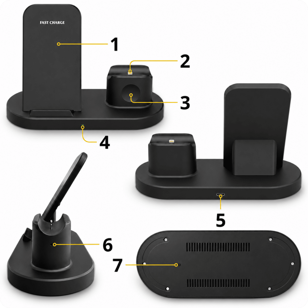 Mini kamera w ładowarce WF-H10 WiFi