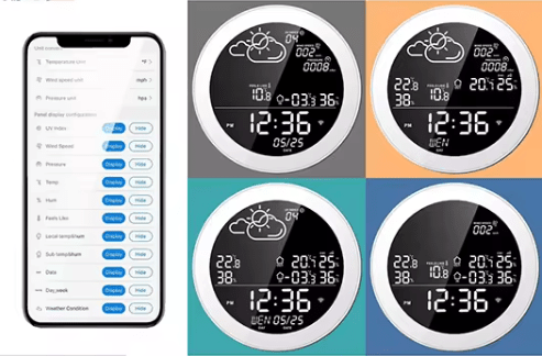 Stacja pogodowa Wifi SWS-S001-C Spreest