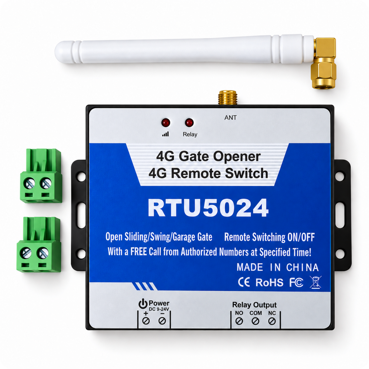 Sterownik GSM do otwierania bramy furtki 5024 EU 4G