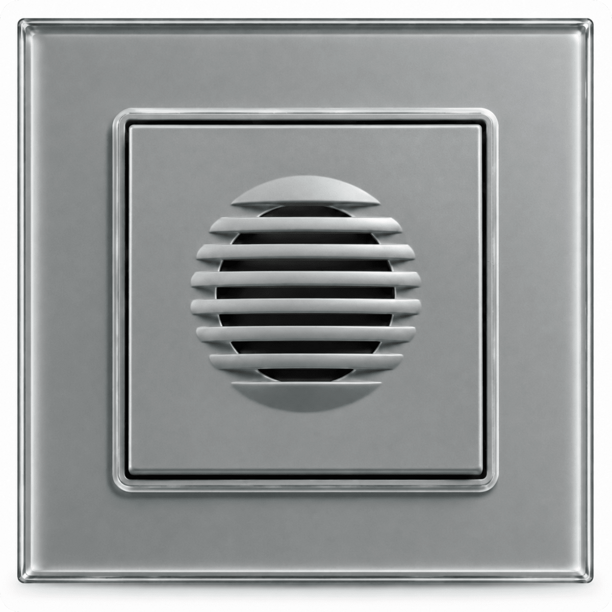 Wired doorbell button D01 White