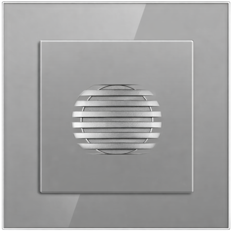 Dzwonek przewodowy odbiornik D02 Gray