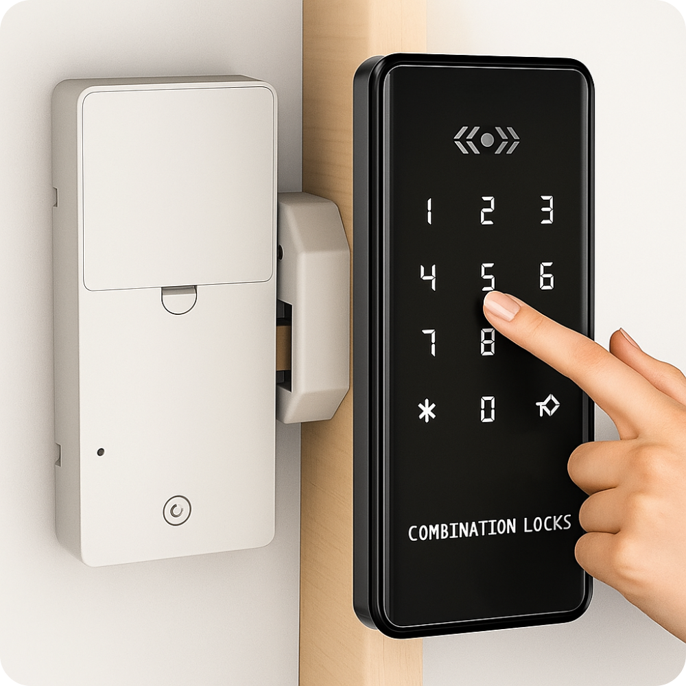 Zamek elektroniczny do szafki S4A-179 TTLock Black