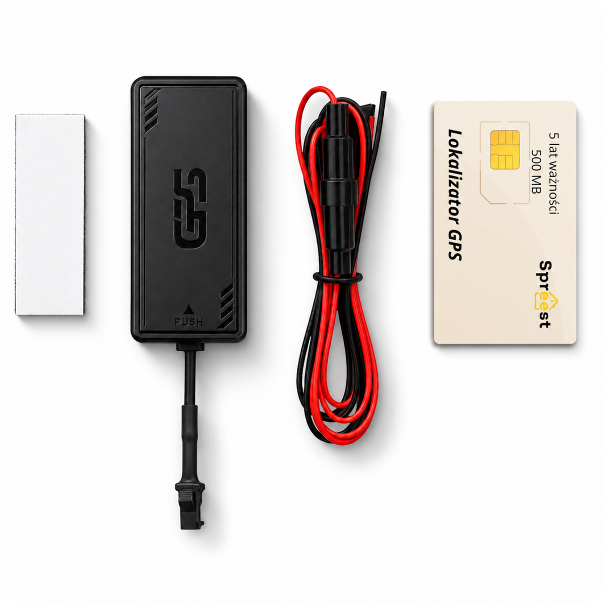 1x GPS Tracker PG07-2 4G QXGPS + 1x SIM Card for trackers - 5 years + 500MB