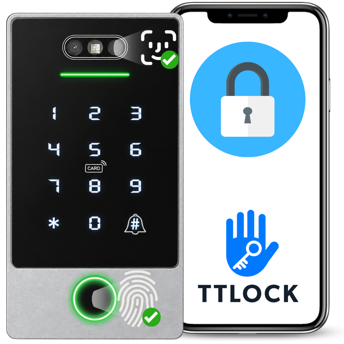 Zamek elektroniczny szyfrator K5F TTLock