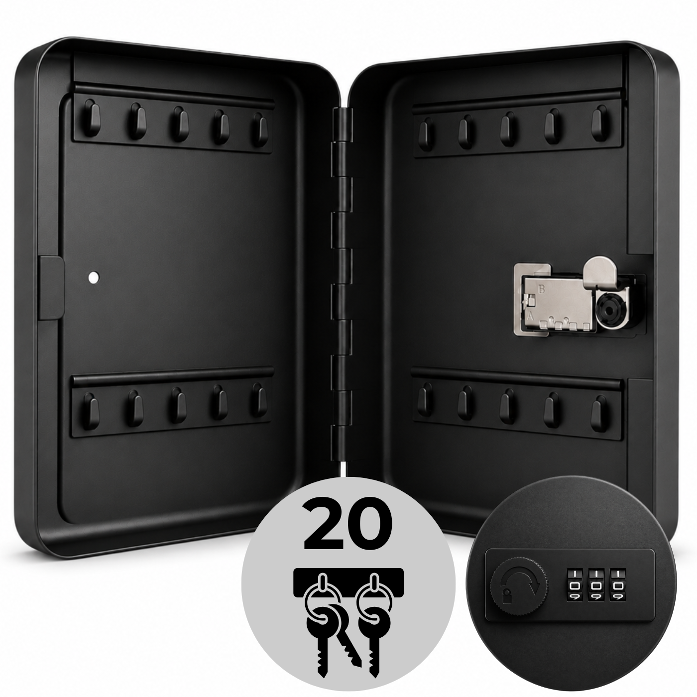 Skrzynka na klucze z zamkiem S4A-808 20x Pin
