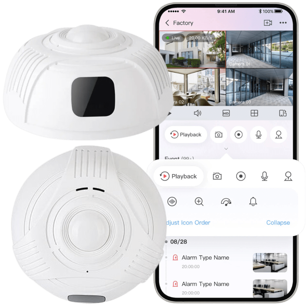 Mini kamera WIFI EL-TY020 Spreest