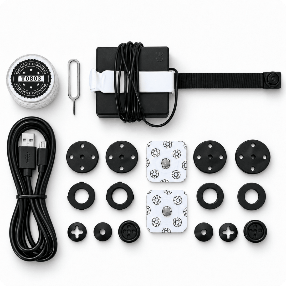 Mini kamera z mikro słuchawką A1W-B WiFi
