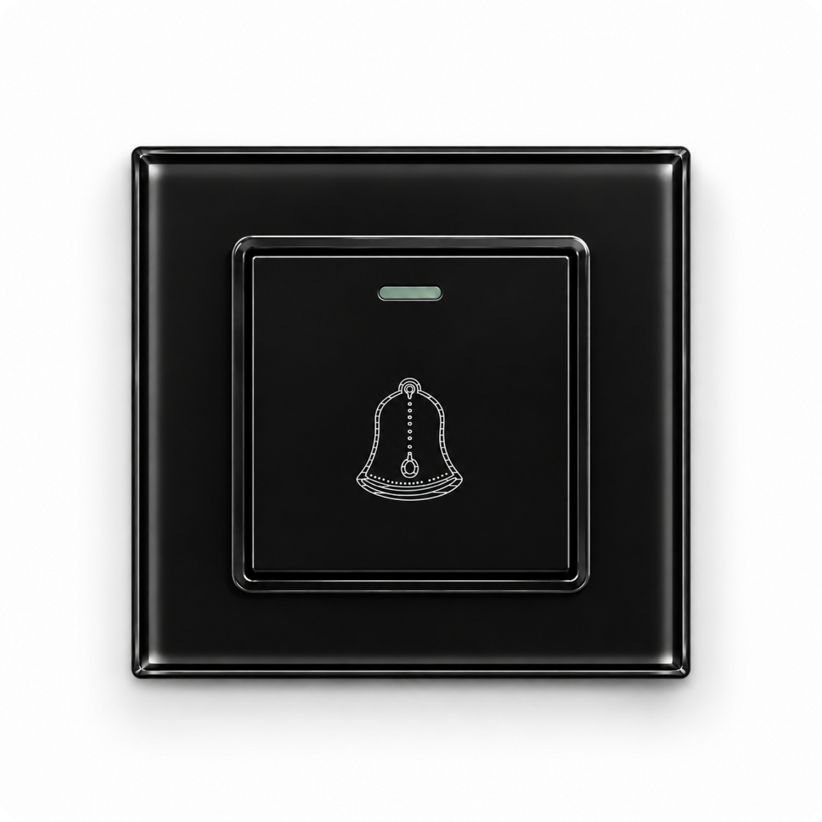 Wired doorbell button D01 Black