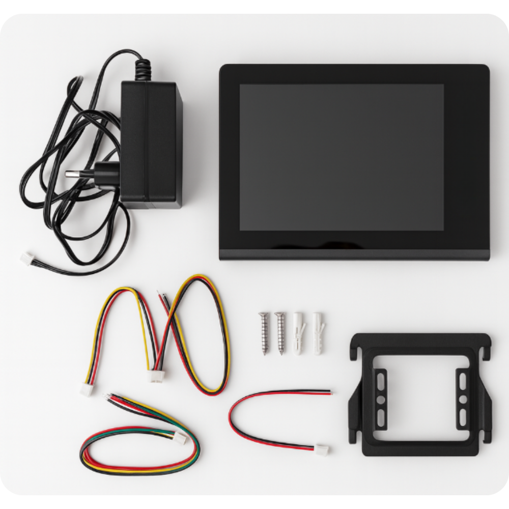 JD-S5-B Black video intercom indoor unit