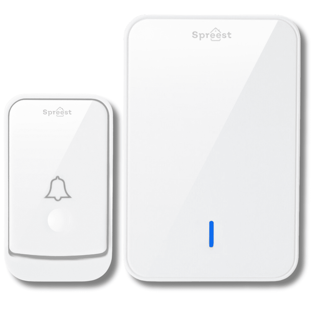 Dzwonek bezprzewodowy Q489-WW 1T1R Biały Spreest