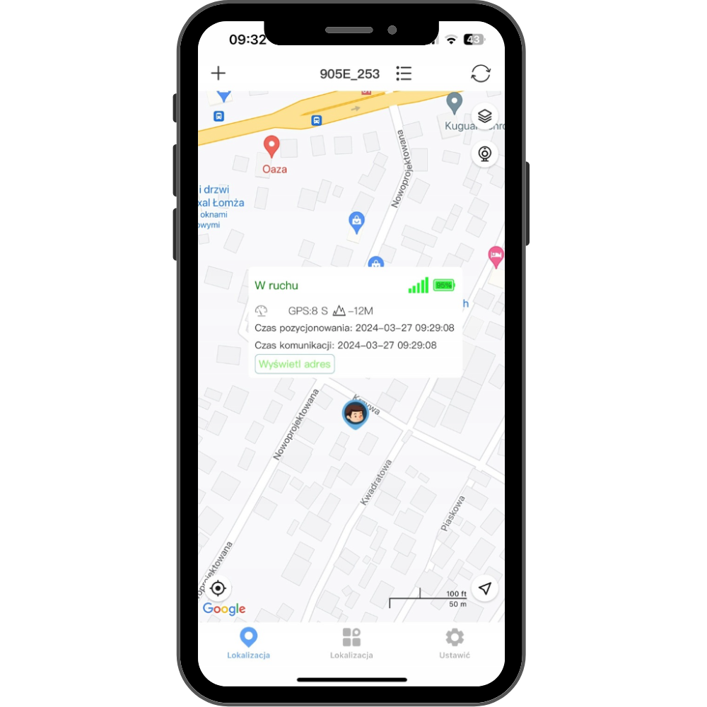 G50M 6000 GPS locator