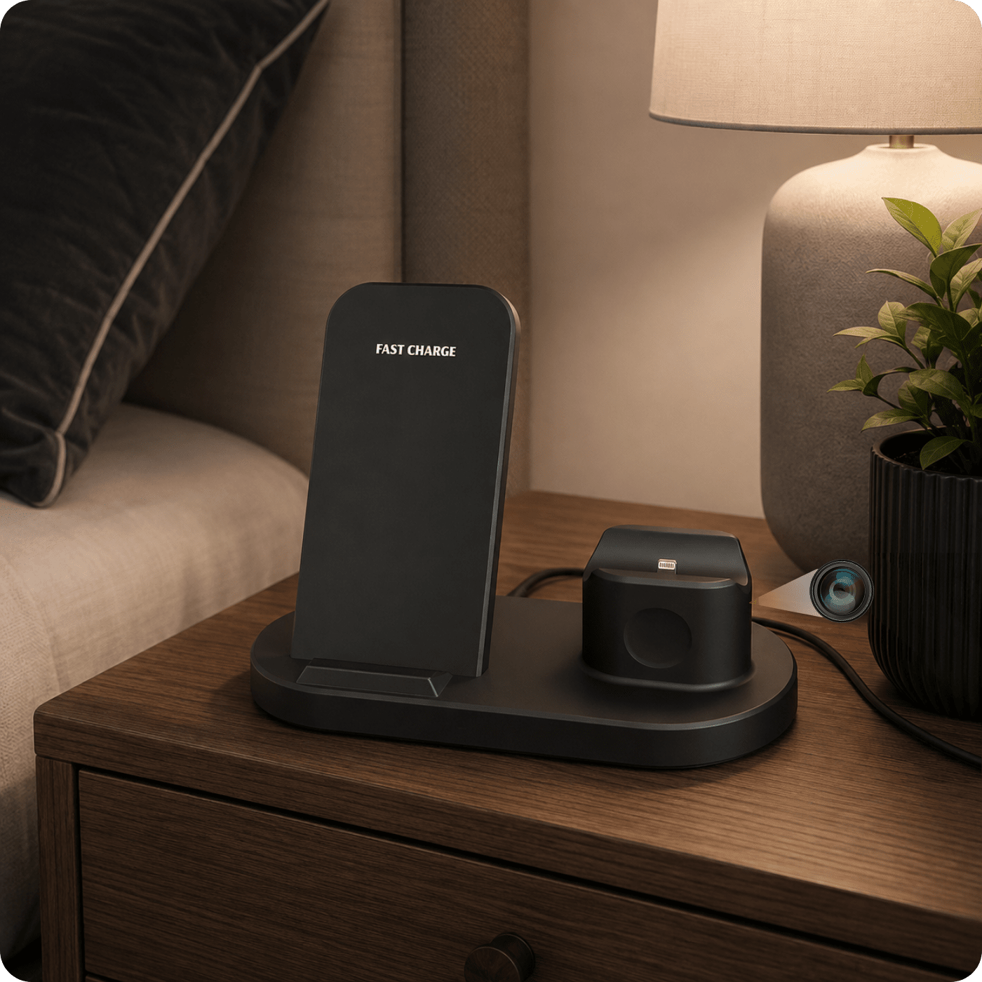 Mini kamera w ładowarce WF-H10 WiFi