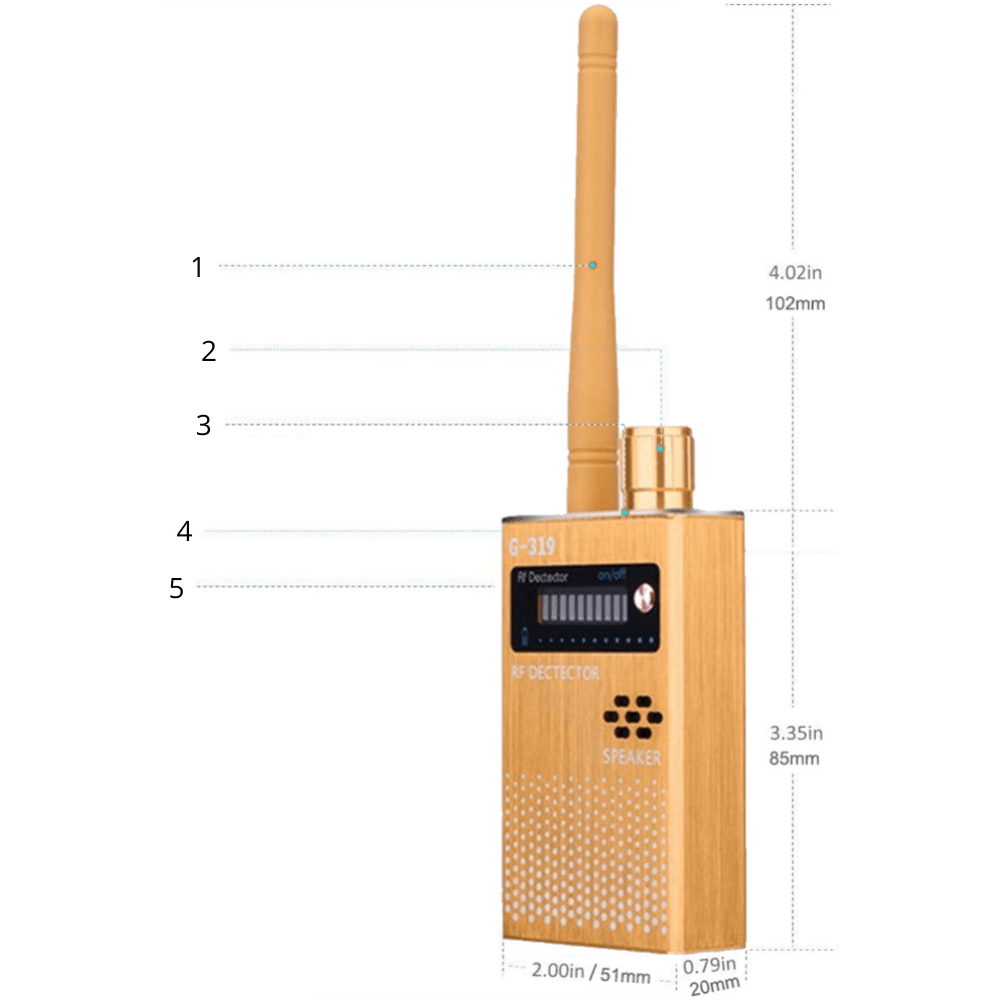 Wykrywacz sygnałów G319 Spreest