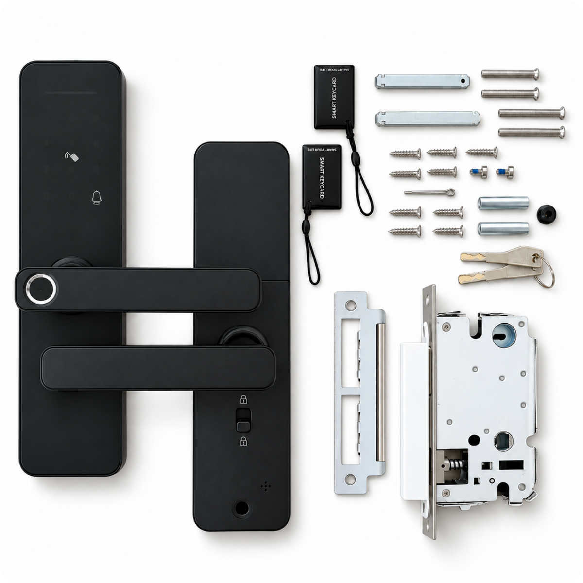 Zamek elektroniczny klamka A261F 50/72 TTLock Black