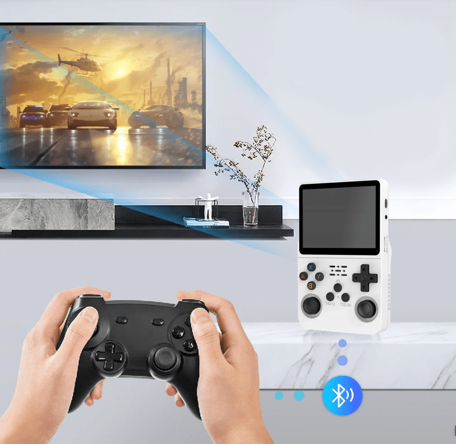 Konsola przenośna retro R36S White 64GB Spreest