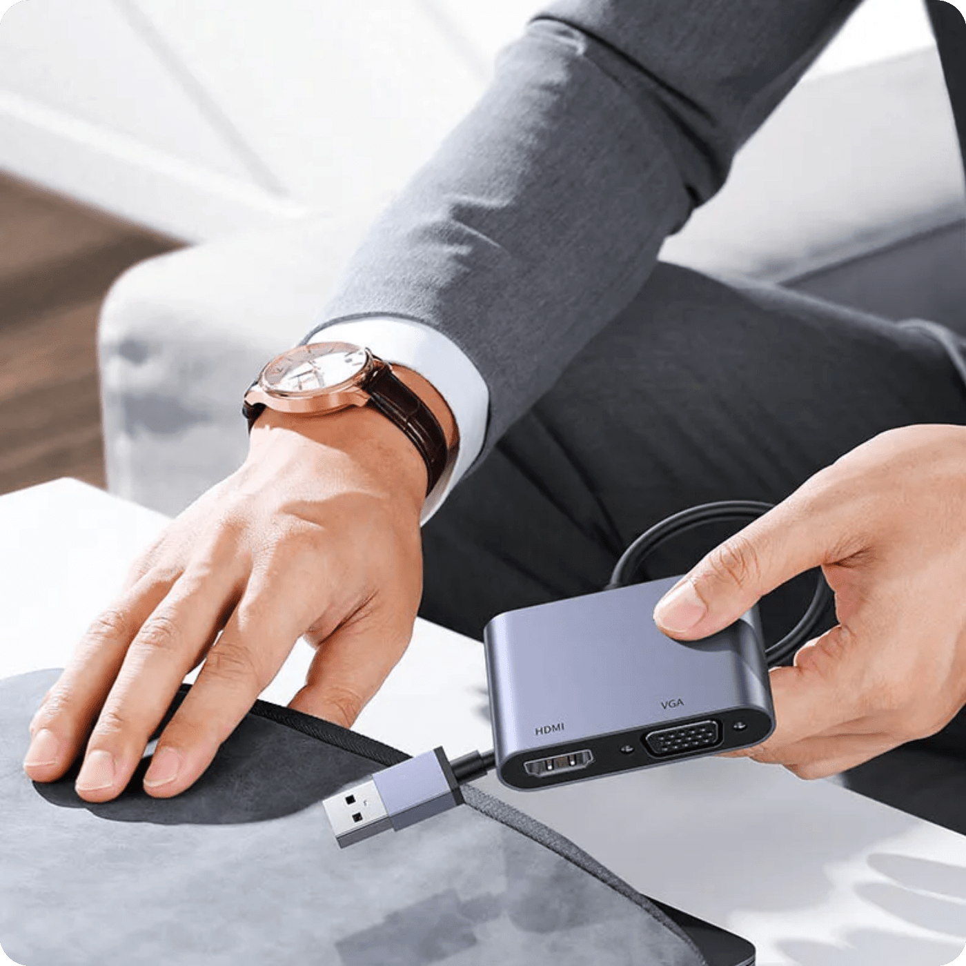 Adapter przejściówka SC-USH113A Spreest