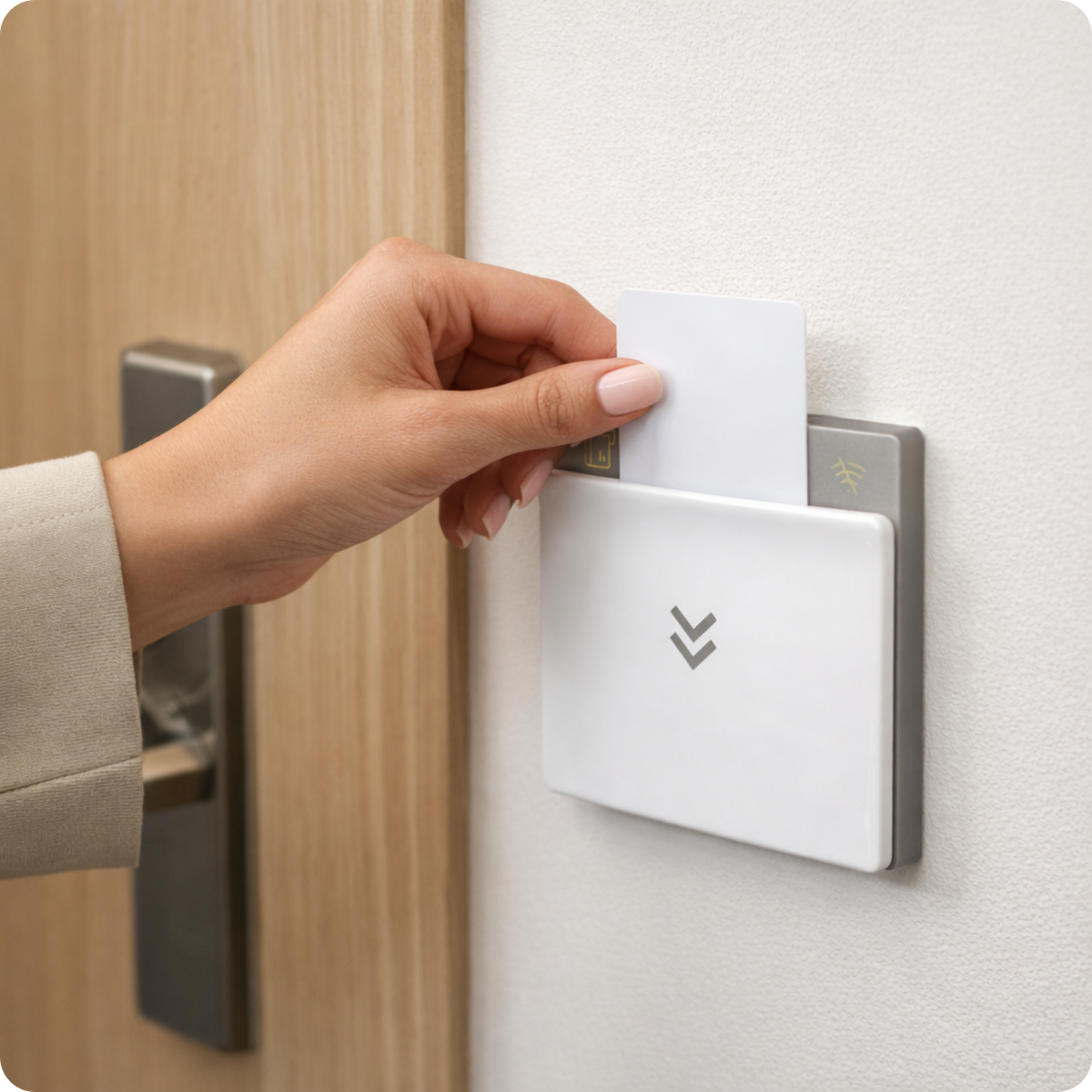 Hotelowy wyłącznik prądu na kartę ES4W TTLock