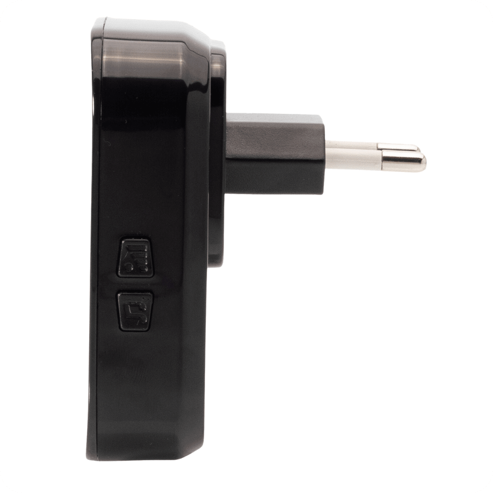 Dzwonek bezprzewodowy S196-BB 1T1R Czarny Spreest