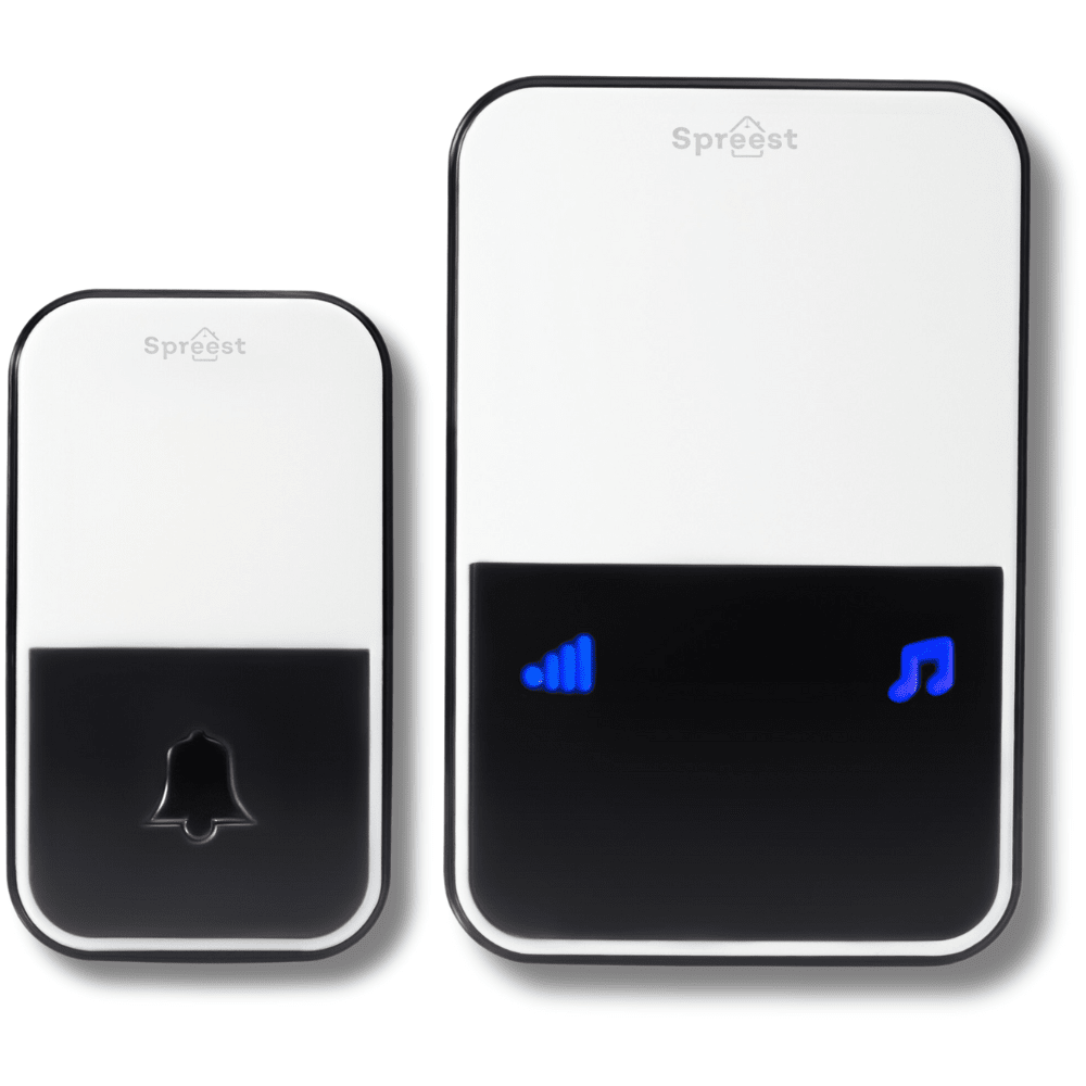 Dzwonek bezprzewodowy U199-WW 1T1R Biały Spreest