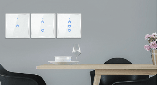 Włącznik światła WiFi KS601 1 Gang White Spreest