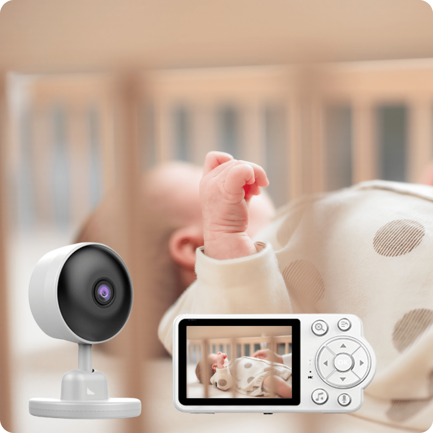 Niania elektroniczna YE10-C3 Spreest