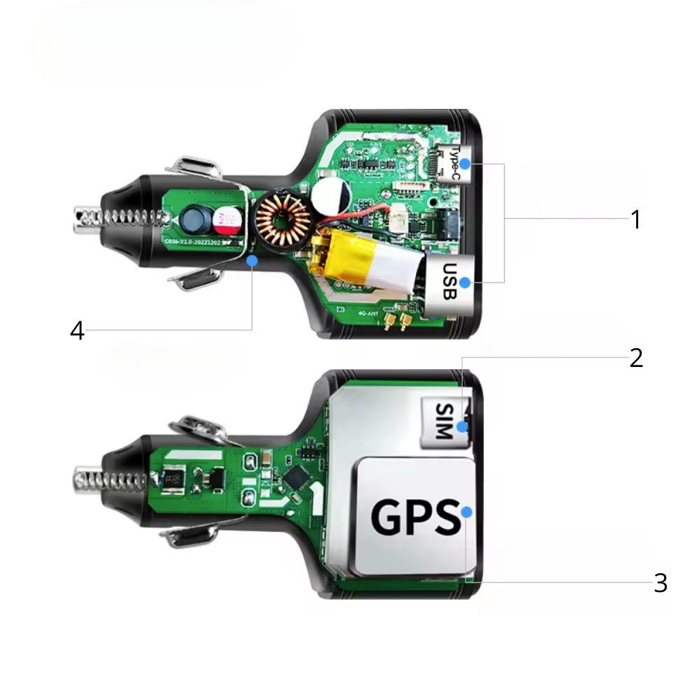 S708L 4G GPS locator