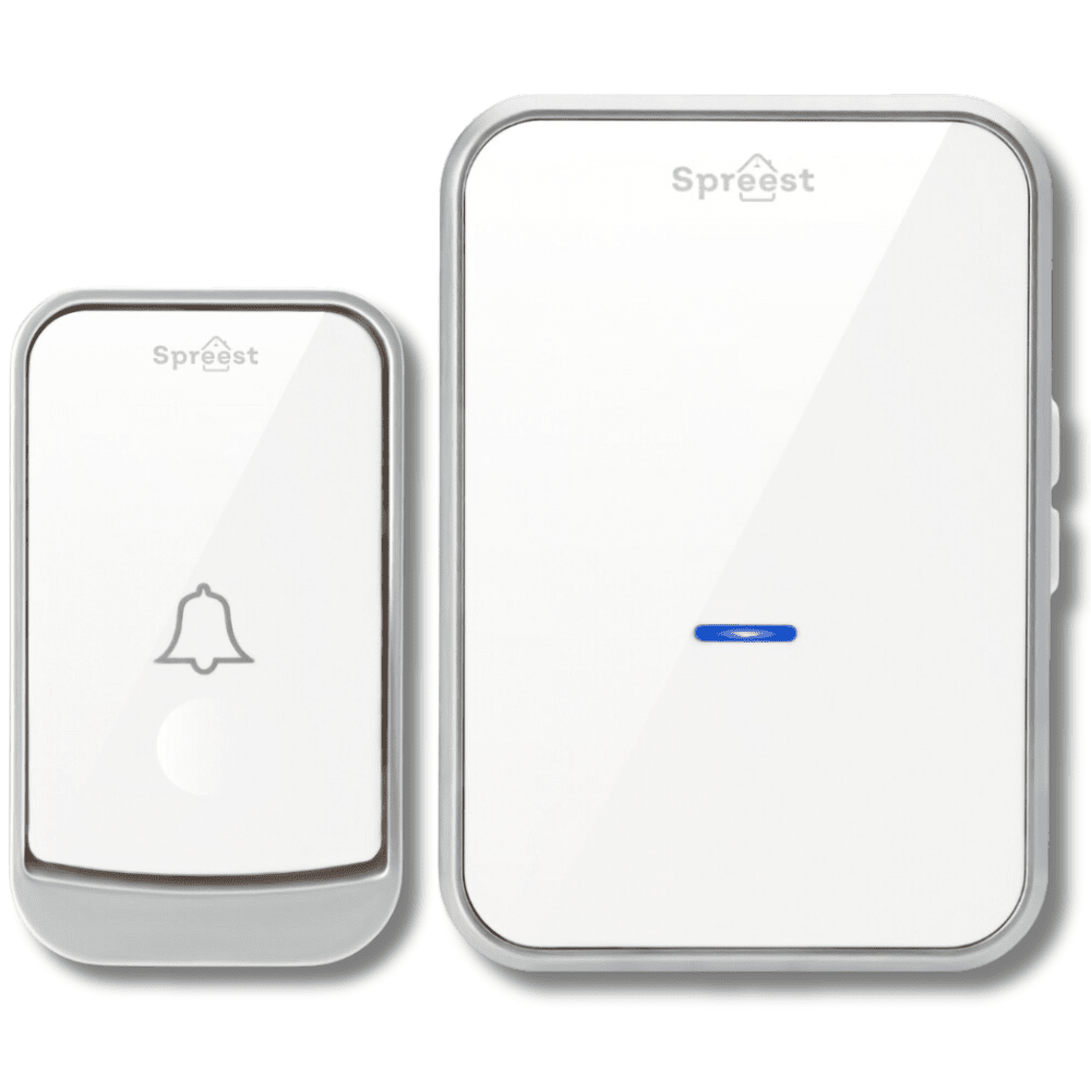 Dzwonek bezprzewodowy Q193193-WS 1T2R Biały Spreest