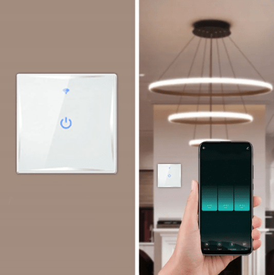 Włącznik światła WiFi KS601 1 Gang White Spreest