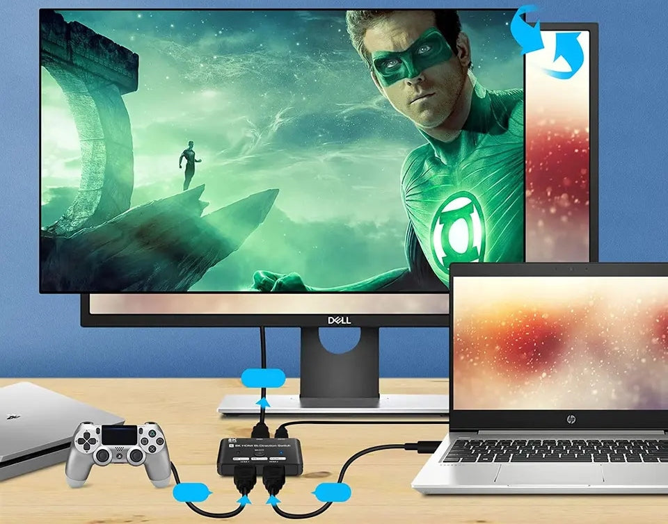 Rozdzielacz sygnału HDMI Switch SC-SW504 Spreest