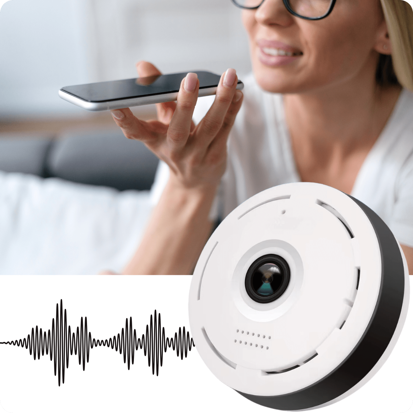 Mini kamera WiFi A8S Spreest