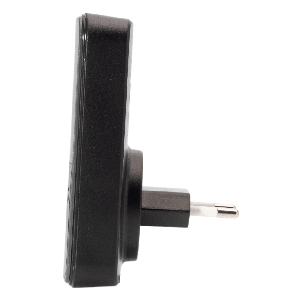 Dzwonek bezprzewodowy 2U199-BB 2T1R Czarny Spreest