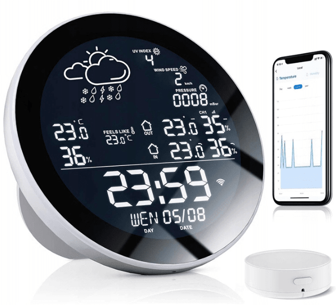 Stacja pogodowa Wifi SWS-S001-C Spreest