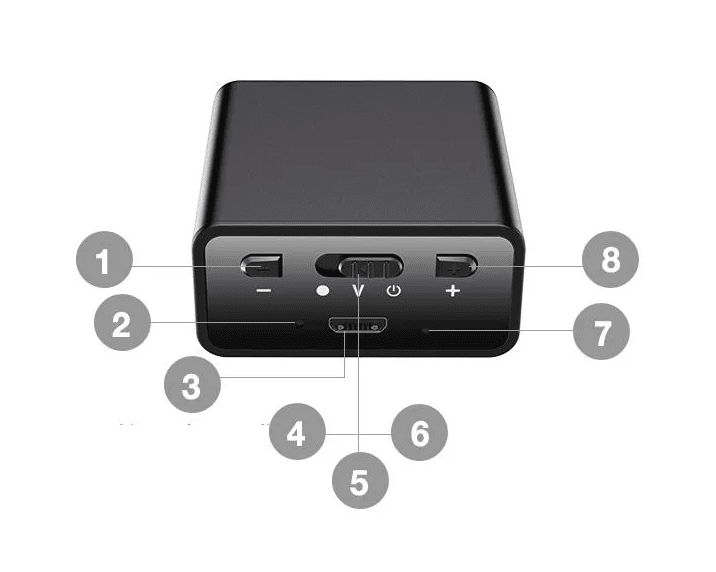 Dyktafon Q65 8GB Spreest
