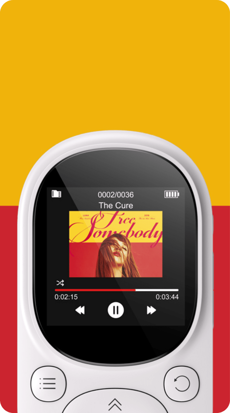 Odtwarzacz muzyki MP3 A11 64GB Czarny Spreest