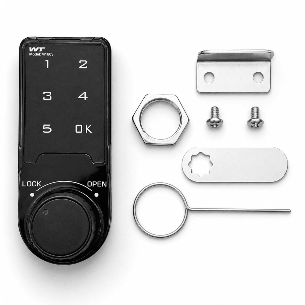 Zamek elektroniczny do szafki CB-A4 22mm Black