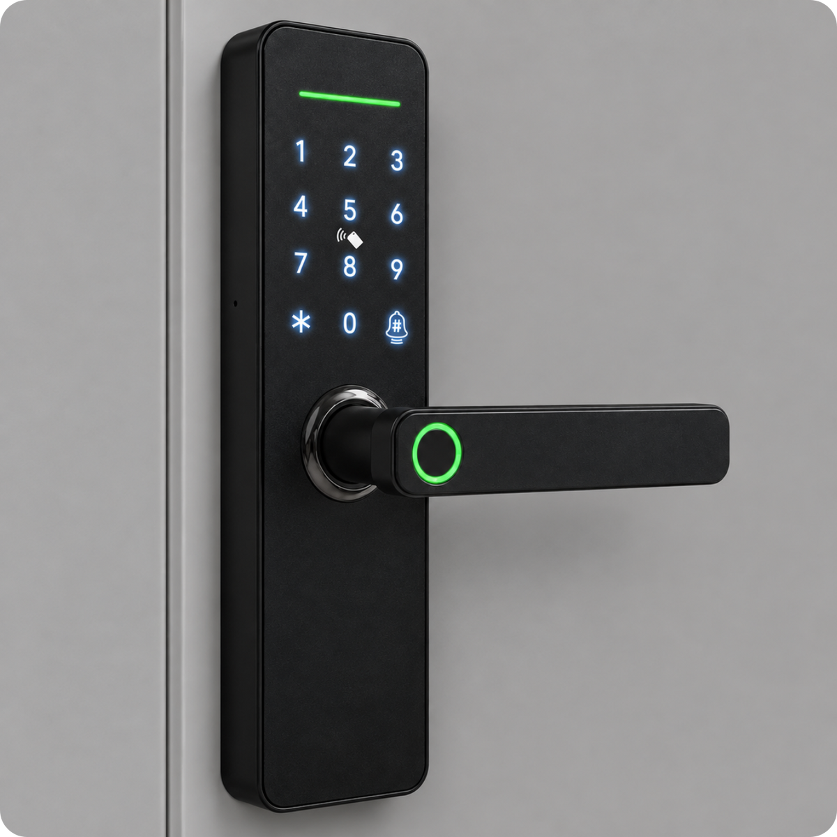 Zamek elektroniczny klamka A261F 50/72 TTLock Black