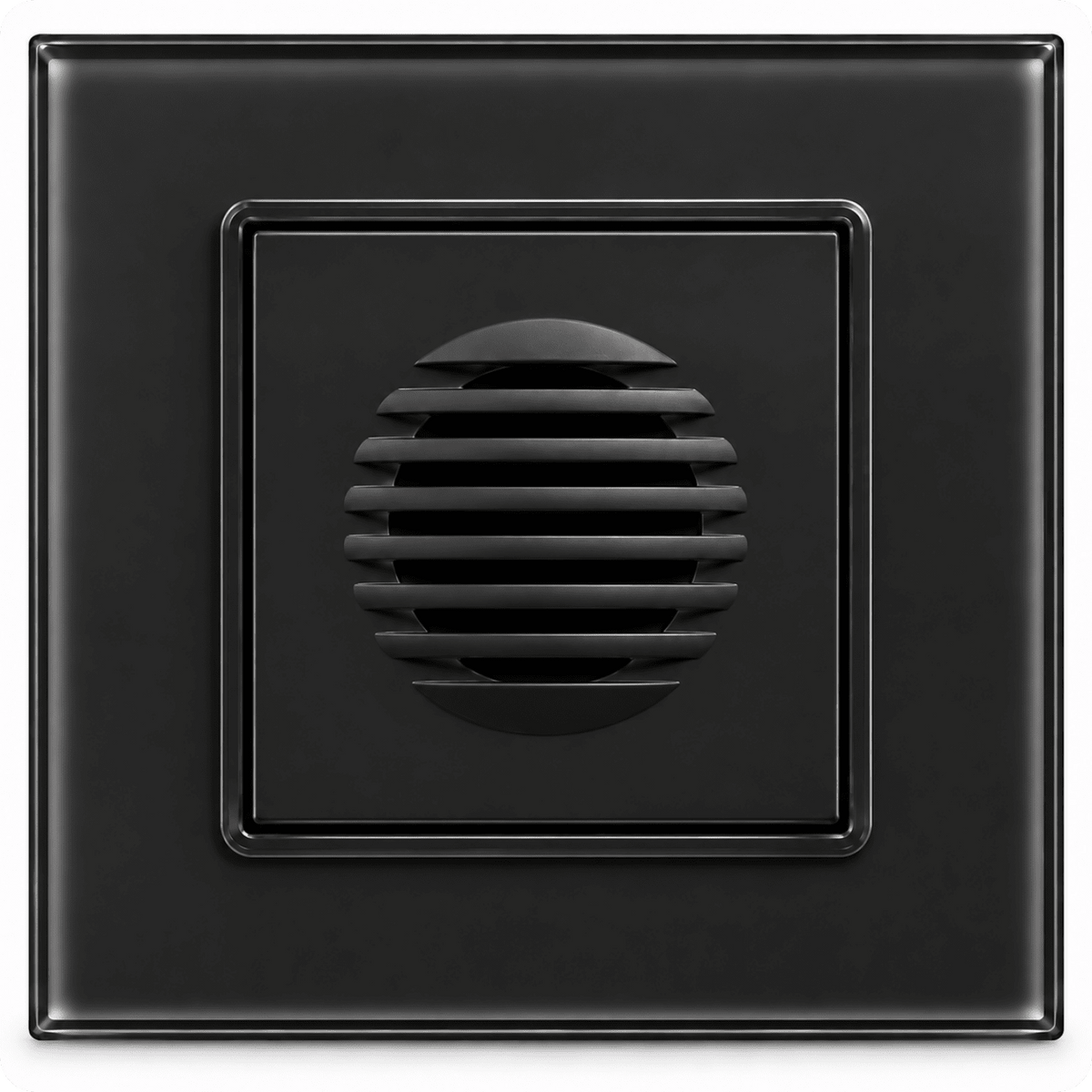 Wired doorbell button D01 White